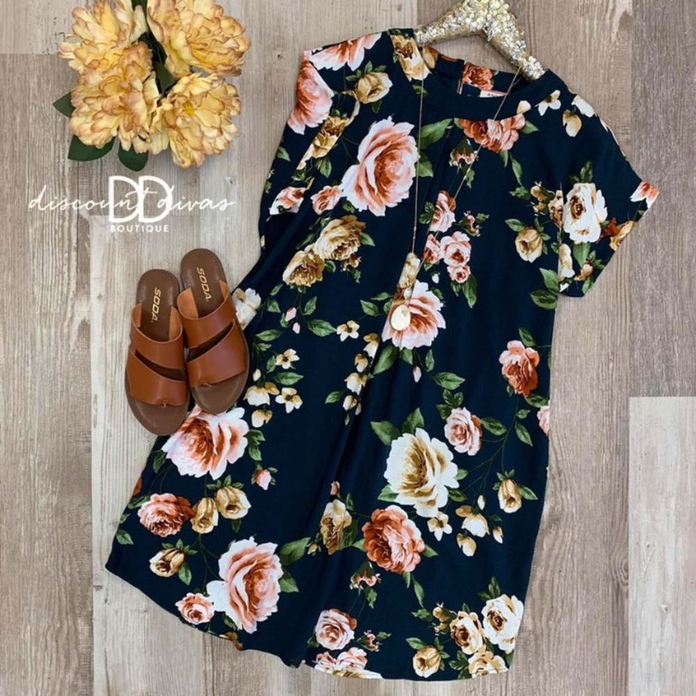 Floral Dress (boutique brand small)